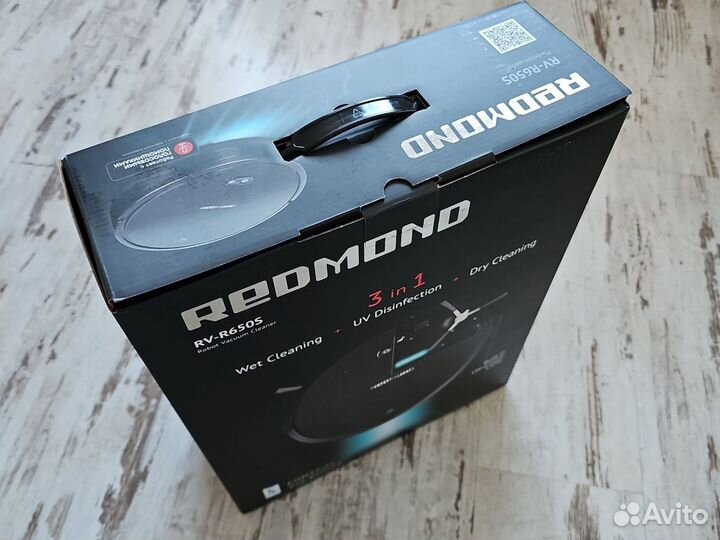 Новый робот-пылесос Redmond RV-R650S