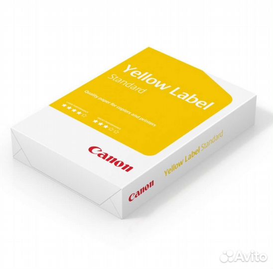 Бумага для принтера A4 Canon Yellow Label Print