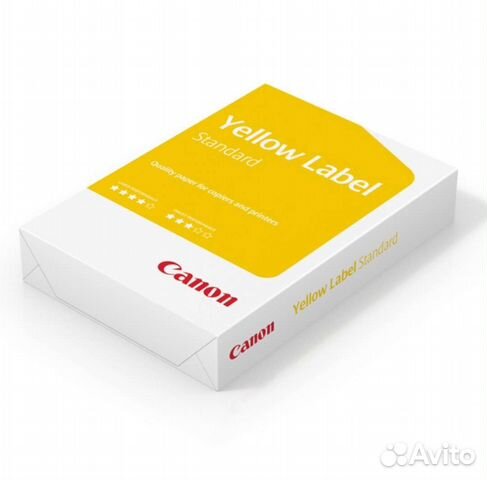 Бумага для принтера A4 Canon Yellow Label Print