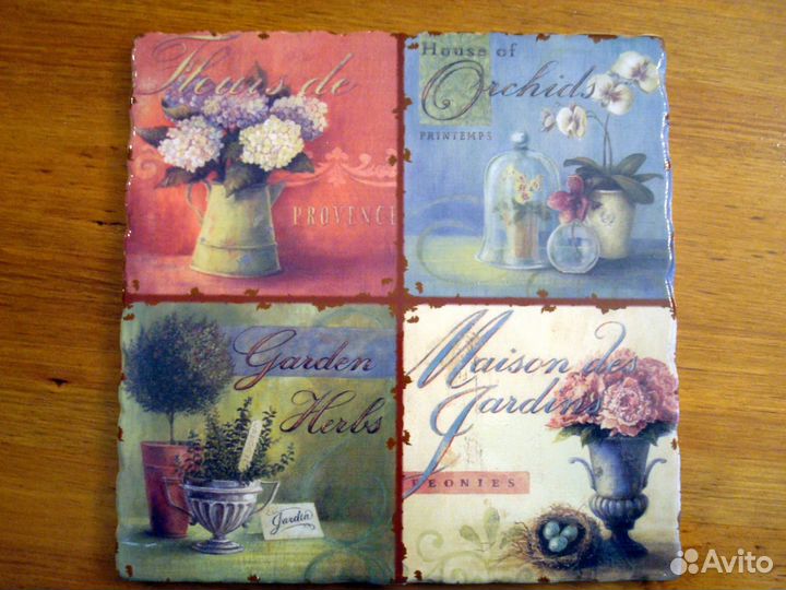 Керамические подставки под горячее