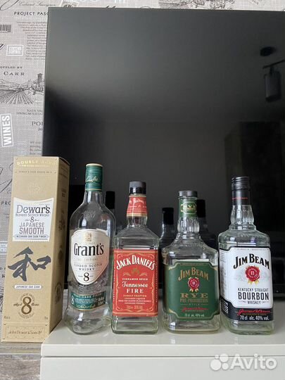 Бутылки из под алкоголя