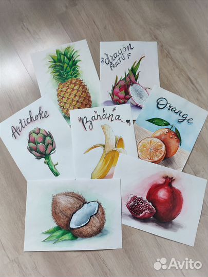 Рисунок в стиле скетчинг формат А4