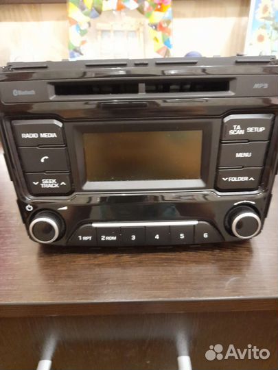 Штатная магнитола на hyundai creta