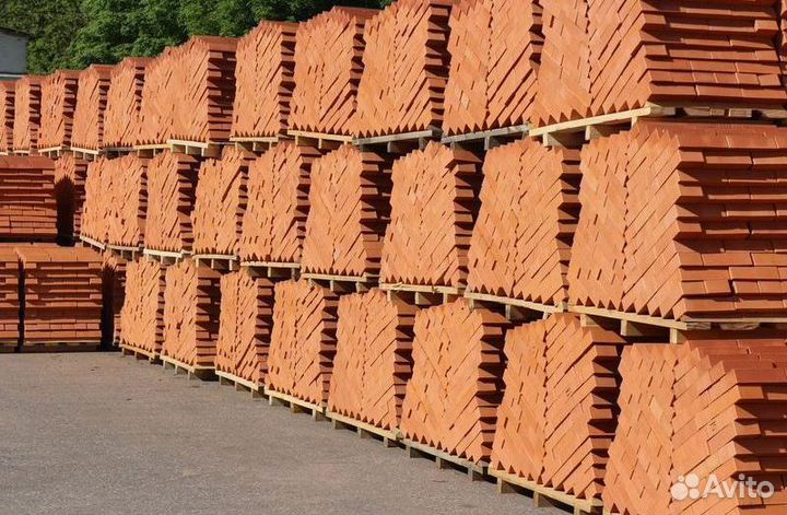 Кирпич полнотелый красный