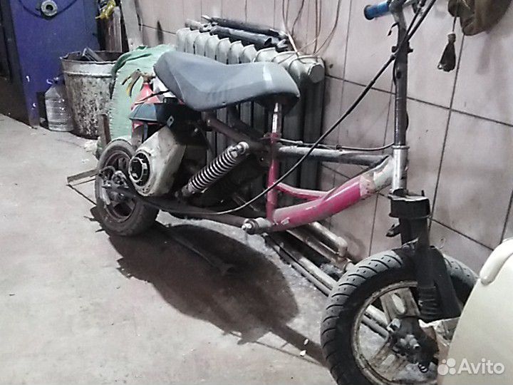 Самодельный мини-трицикл