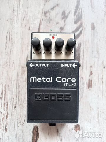 Boss ml-2 metal core гитарная педаль эффектов