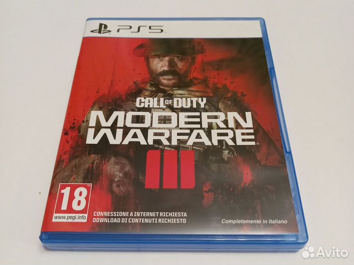 Call of Duty Modern Warfare 3 ps5 диск