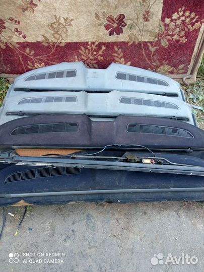 Шторка в сборе с полкой, для BMW E38/E39