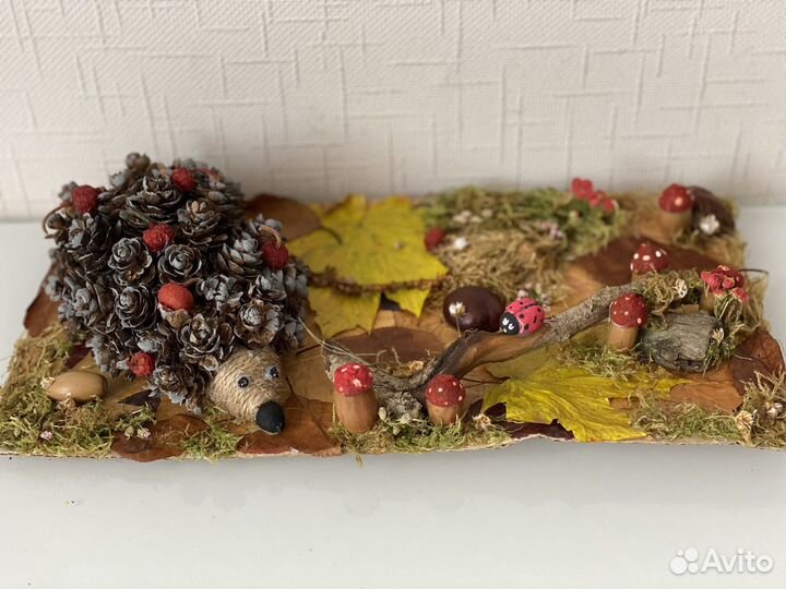 Осенняя поделка в сад и школу