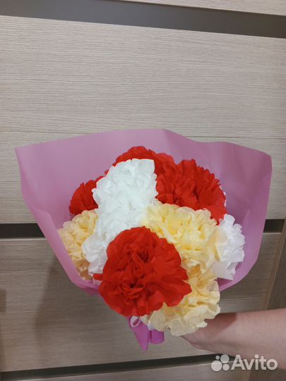 Букет цветов своими руками