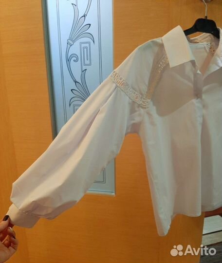 Блузка белая для девочек
