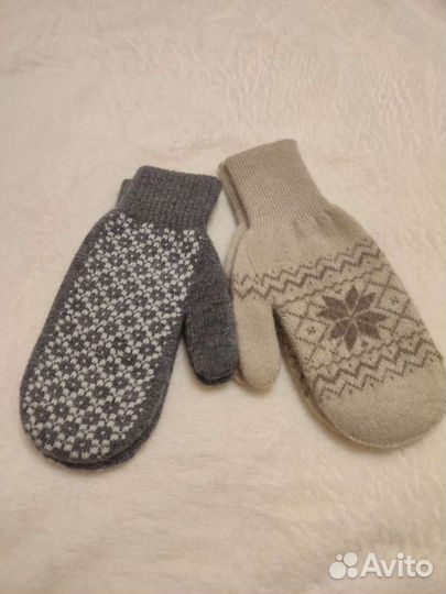 Варежки кашемировые