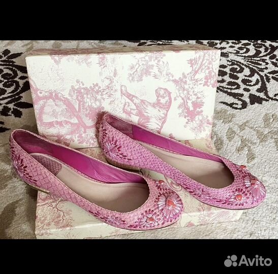 Балетки christian Dior