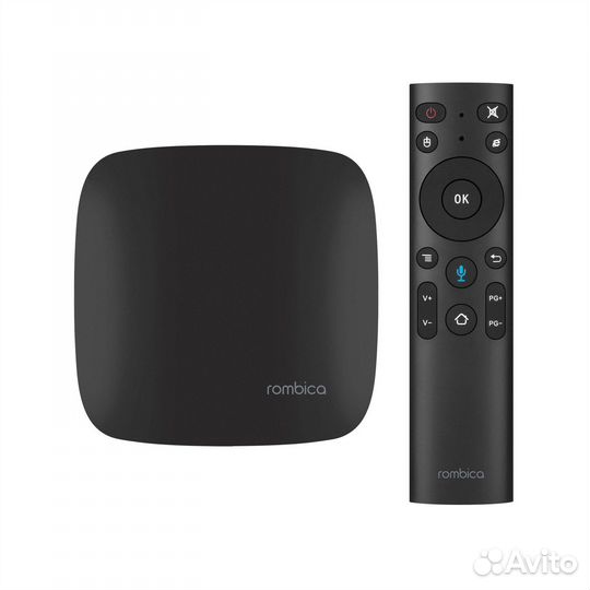 Медиаплеер Rombica Smart Box L2 Voice, черный (SBX