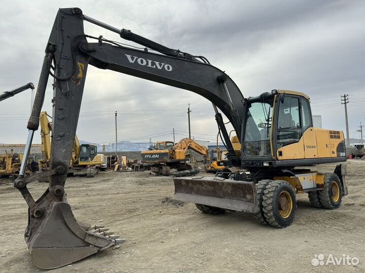 Колёсный экскаватор Volvo EW180C, 2008