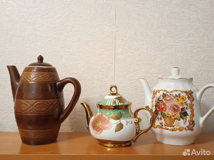 Фарфоровый чайник в ассортименте