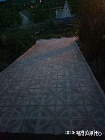 Укладка тротуарной плитки