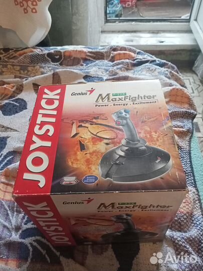 Джойстик для пк Genius MaxFighter F-22X 4 кн.Торг