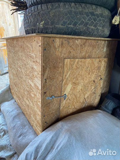 Собачья будка для среднего размера