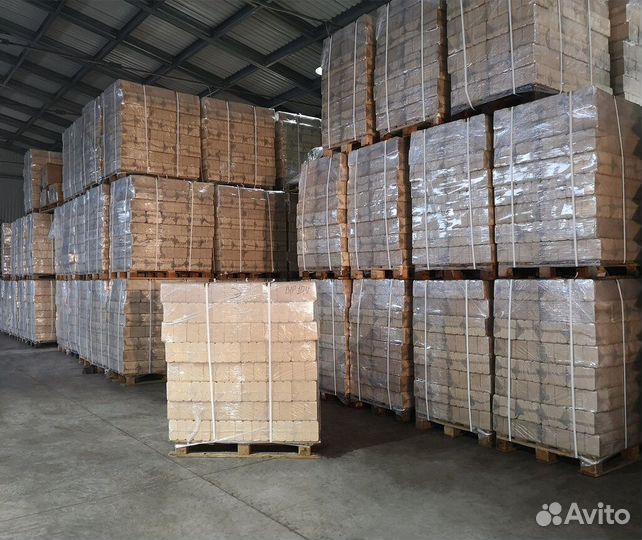 Топливные брикеты RUF (Березовая пыль)