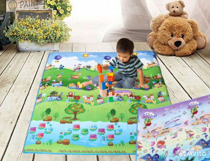 Детский игровой коврик