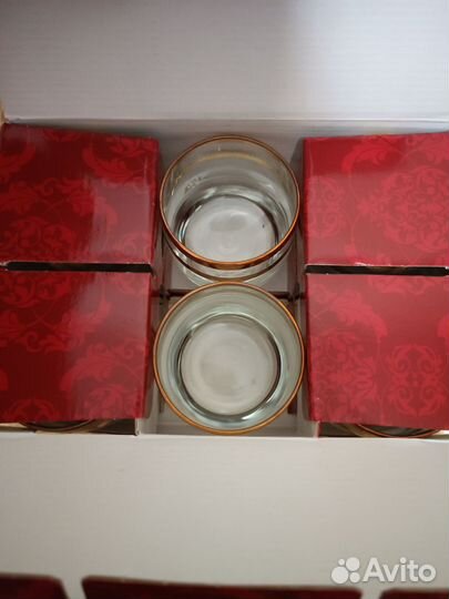 Стаканы Гусь -хрустальный