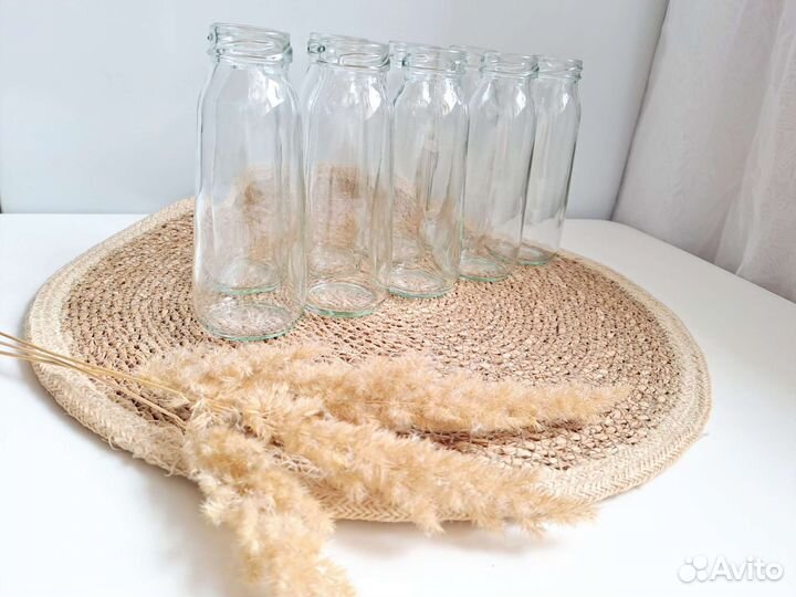 Бутылки стеклянные 0,2 от сока 25шт