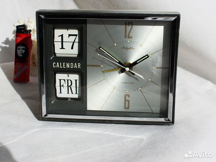 Настольные механические часы календарь буди Япония