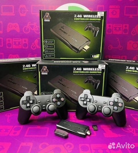 Портативная игровая приставка Game Stick Lite 64Gb