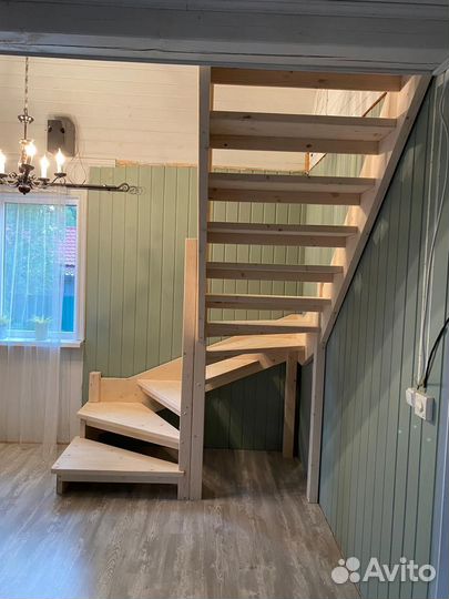 Компактные лестницы на 2этаж