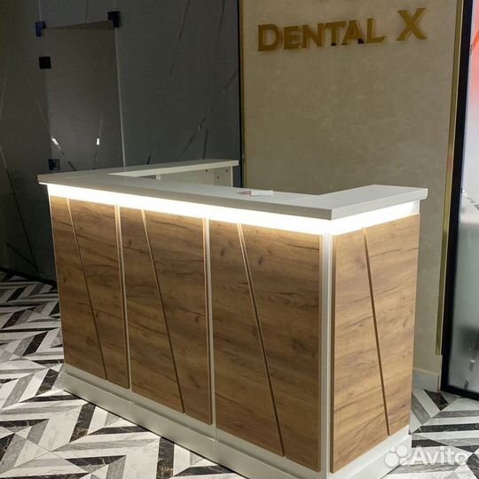 Стойка ресепшн лофт Бесплатный монтаж