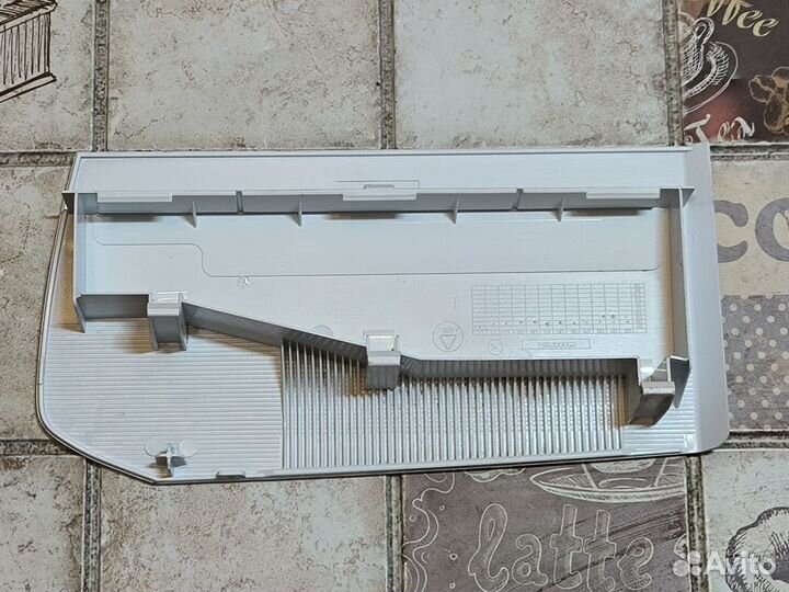 Крышка панель порошкоприёмника стиральной машины