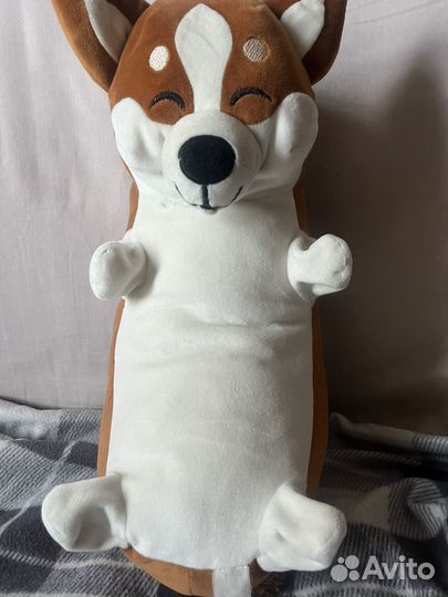 Мягкая игрушка собака корги