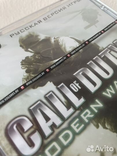 Диск для пк Call of Duty 4 Modern Warfare (силд)