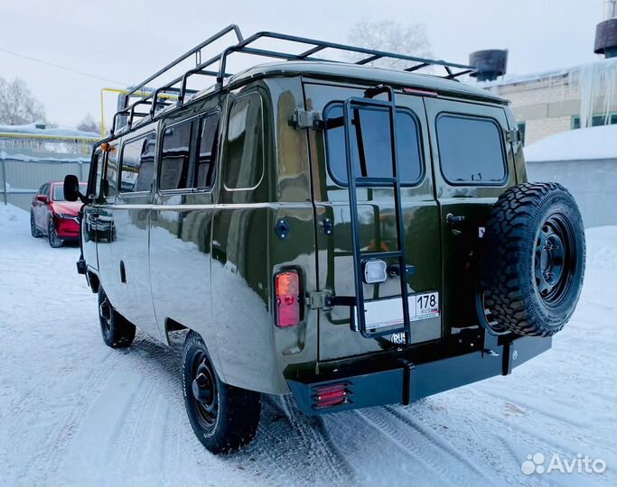 Лестница на УАЗ 452 (Буханка)