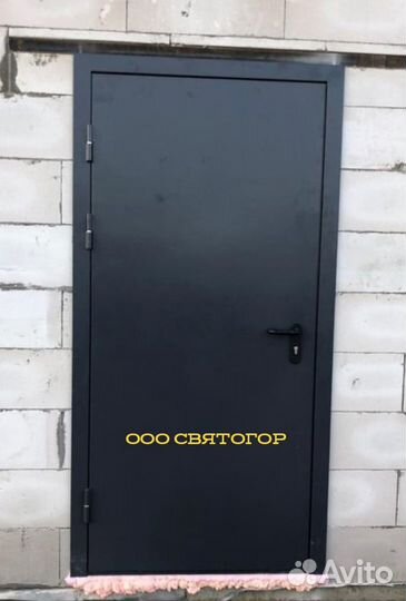 Дверь противопожарная, сталь 1.5 мм