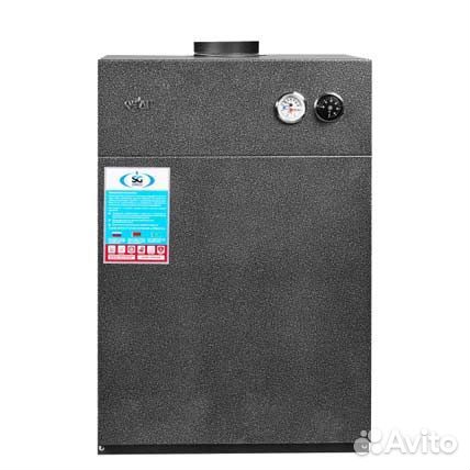 Котел очаг кчг - 80 чугунный EN (1К, откр. камера)