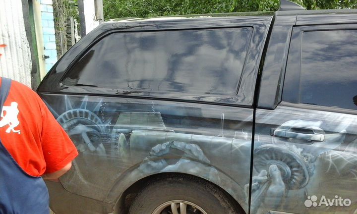 Кунг пластиковый крышка Ссанг Йонг Актион Спорт