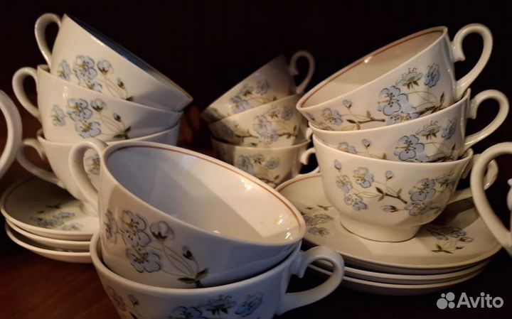 Чайный сервиз СССР рига