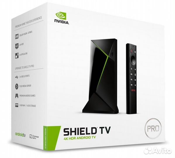 Nvidia Shield TV Pro 4K HDR Новые