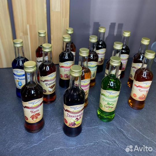 Сиропы топпинги основы для кофе чая выпечки