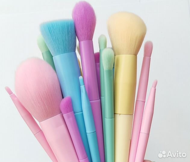 Кисти для макияжа,набор кистей таклон,17 шт