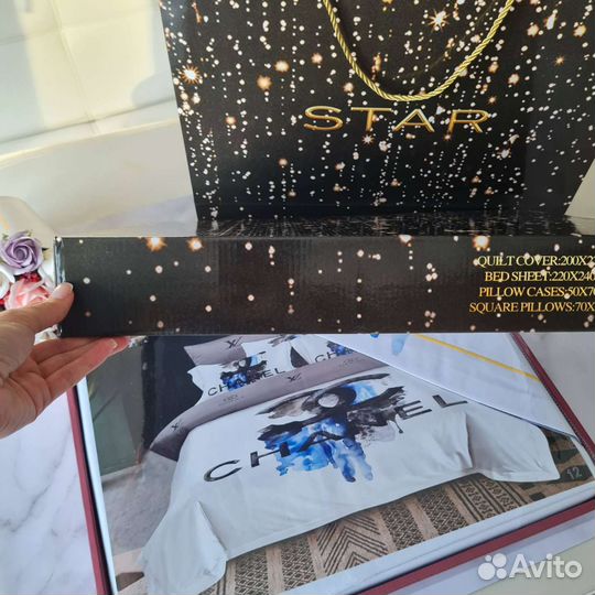 Постельное белье сатин новое