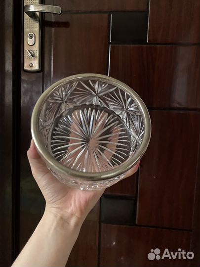 Бронь Хрустальная салатница