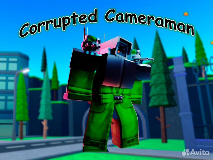 Corrupted Cameraman Toilet Tower Defense