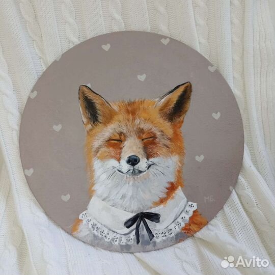 Картина на холсте Животные анималистика лиса