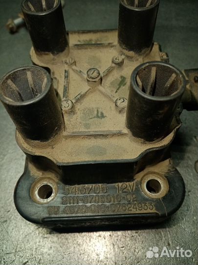 Катушка зажигания ваз 2112