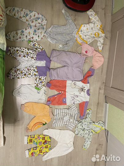 Пакет вещей на девочку