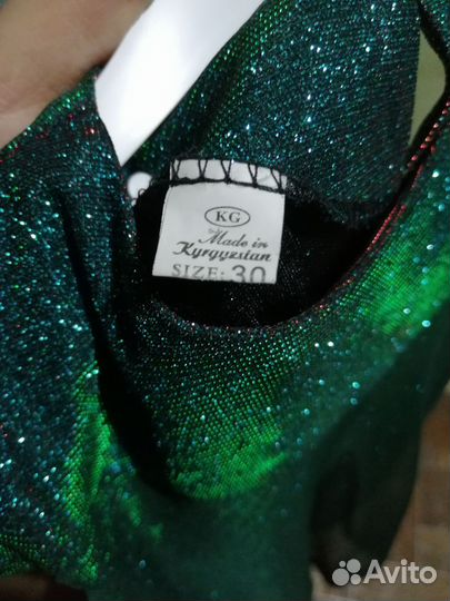 Платье нарядное детское. Ёлочка