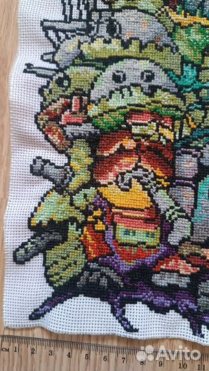 Вышивка/нашивка Ходячий замок Хаула